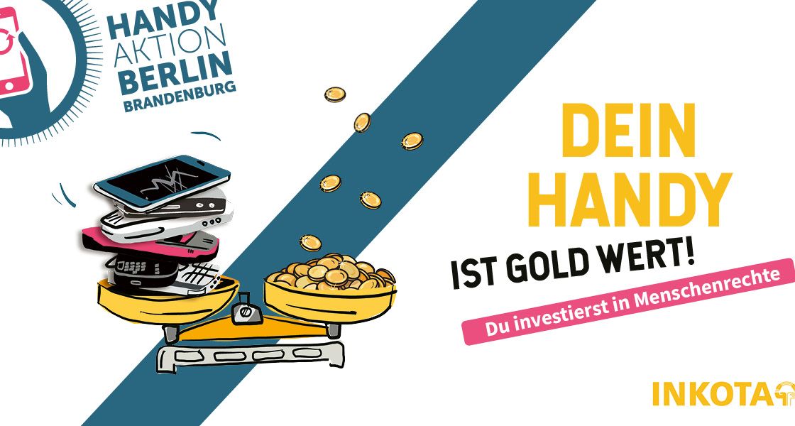 inkota Handyaktion Handy ist Gold wert!